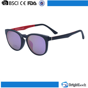 2016 Nueva uv400 cat3 clip en gafas <span class=keywords><strong>de</strong></span> <span class=keywords><strong>sol</strong></span> del marco óptico con <span class=keywords><strong>lentes</strong></span> dobles - Product Image 2