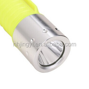 IP68ไฟฉายกันน้ำใช้ในกรณีฉุกเฉินสำหรับตั้งแคมป์ ABS ตัวโคมไฟพลาสติก <span class=keywords><strong>XML</strong></span> T6ไฟฉายดำน้ำ - Product Image 6