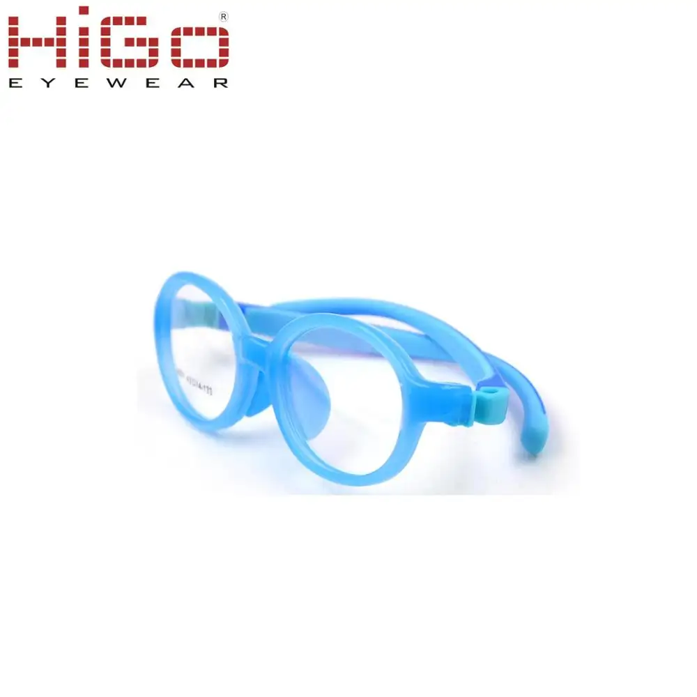 Wenzhou recién llegados gafas de color azul cielo niño gafas marco con correa y EspaÃ a