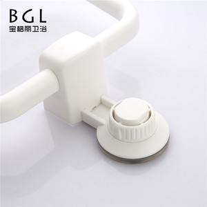Ensemble d'accessoires <span class=keywords><strong>de</strong></span> <span class=keywords><strong>salle</strong></span> <span class=keywords><strong>de</strong></span> <span class=keywords><strong>bain</strong></span> en plastique, Design Simple et réglable, ventouse ABS, <span class=keywords><strong>anneau</strong></span> pour <span class=keywords><strong>serviette</strong></span> - Product Image 4
