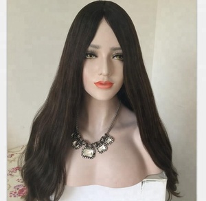 Parrucca Kosher fabbrica 100% vergini Remy capelli umani di colore naturale setoso capelli umani grezzi <span class=keywords><strong>Sexy</strong></span> donne parrucca lunga - Product Image 4