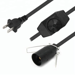 US Plug White Cable Hanging Lamp Holder <strong>Light</strong> <strong>Bulb</strong> <strong>Socket</strong> Set E27 With Switch Wall Lamp Power Extension Cord - Product Image 6