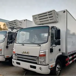 JAC 4x2 5 吨冷藏盒卡车二手冷藏车