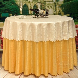 tela de raso de alta calidad de <span class=keywords><strong>la</strong></span> <span class=keywords><strong>ronda</strong></span> mantel de papel para el <span class=keywords><strong>restaurante</strong></span> - Product Image 3