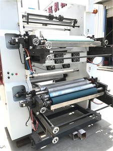 Zwei farbe Flexographic Einkaufen Tragen Tasche Druck Maschine/Kunststoff T hemd Tasche <span class=keywords><strong>Flexo</strong></span> Drucker Maschine preis