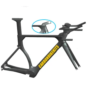 CarbonBikeKits toray T700 and T800 Triathlon carbon time trial frame carbon tt bike frame