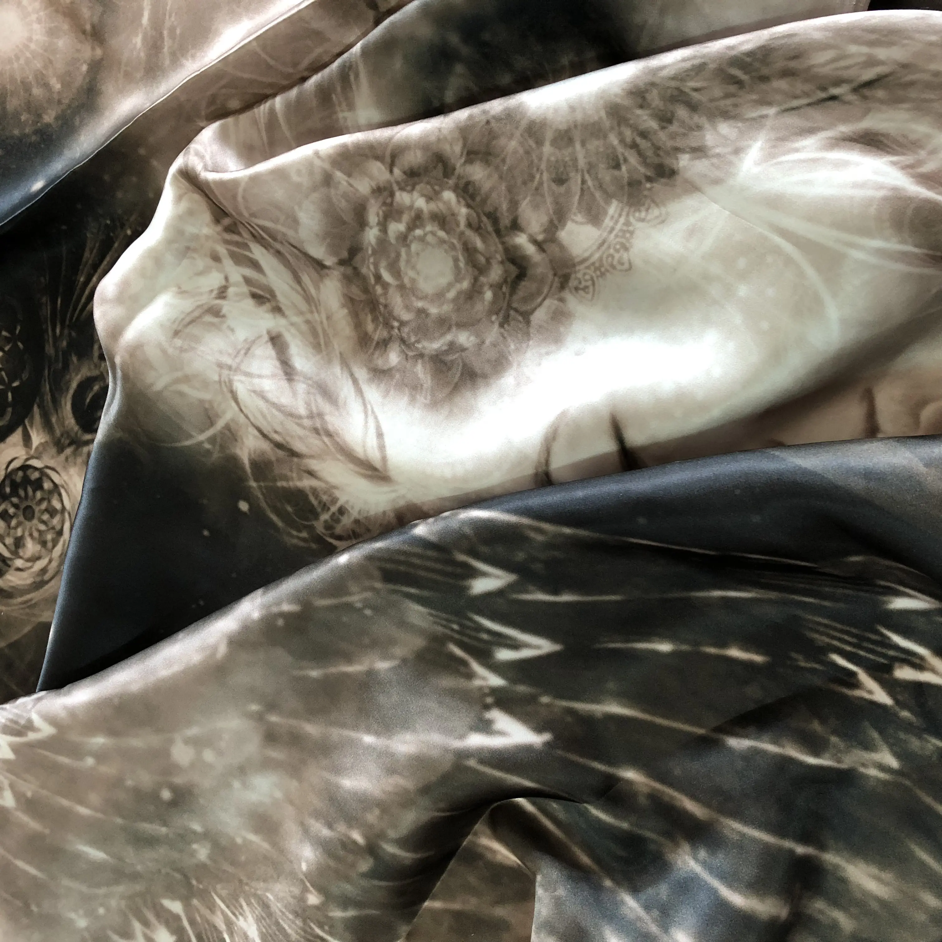 Howell 100% шелк шармёз тяжелая атласная ткань 12 мм 16 мм 19 мм 22 мм 30 мм 40 мм шелковая атласная шармёз для женского платья пижамы