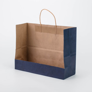 3D Maatwerk Biologisch Afbreekbare Leuke Kraftpapier Voedsel Levering Lunch Tas Voor Restaurant - Product Image 6
