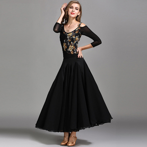 Venta al por mayor profesional de las mujeres de la moda niñas <span class=keywords><strong>Tango</strong></span> latín vestido de baile de salón - Product Image 5