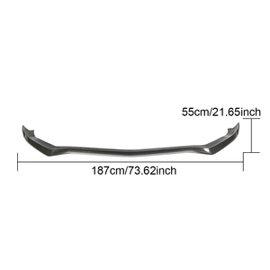 Labio Delantero de Fibra de Carbono GLE63 para <span class=keywords><strong>Mercedes</strong></span>-<span class=keywords><strong>Benz</strong></span> Clase <span class=keywords><strong>GLE</strong></span> <span class=keywords><strong>GLE</strong></span> <span class=keywords><strong>63</strong></span> AMG 2015-2018 - Product Image 4
