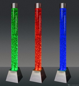 <span class=keywords><strong>Lampe</strong></span> <span class=keywords><strong>à</strong></span> <span class=keywords><strong>colonne</strong></span> <span class=keywords><strong>à</strong></span> <span class=keywords><strong>bulles</strong></span> d'eau en acrylique avec lumière LED multi-RGB en cascade - Product Image 1