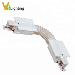 Lampu jalur komersial 4 kawat konektor lampu sorot pin <span class=keywords><strong>LED</strong></span> lampu linear slot aluminium lampu strip keras tertanam
