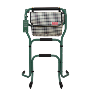 อลูมิเนียมล้อหน้ายืนเฟรมวอล์คเกอร์สำหรับการฟื้นฟูสมรรถภาพ - Product Image 2