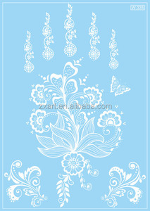 Mujeres del sexo Henna blanco tatuaje - Product Image 1