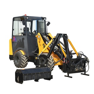 Zaitun Pemanen Pohon Shaker 2ton Telescopic Boom <span class=keywords><strong>Loader</strong></span> dengan Mengumpulkan Ember - Product Image 3