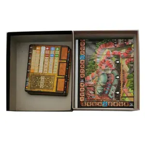 Fabrik benutzer definierte klassische Kinder Kinder Erwachsene Figuren Falten Roulette Casino Papier Karte Brettspiel mit Bauern Würfel Token
