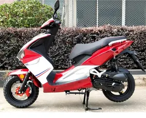 Yüksek kalite 50cc gaz Scooter, sıcak satış üst seviye elektrikli motosiklet