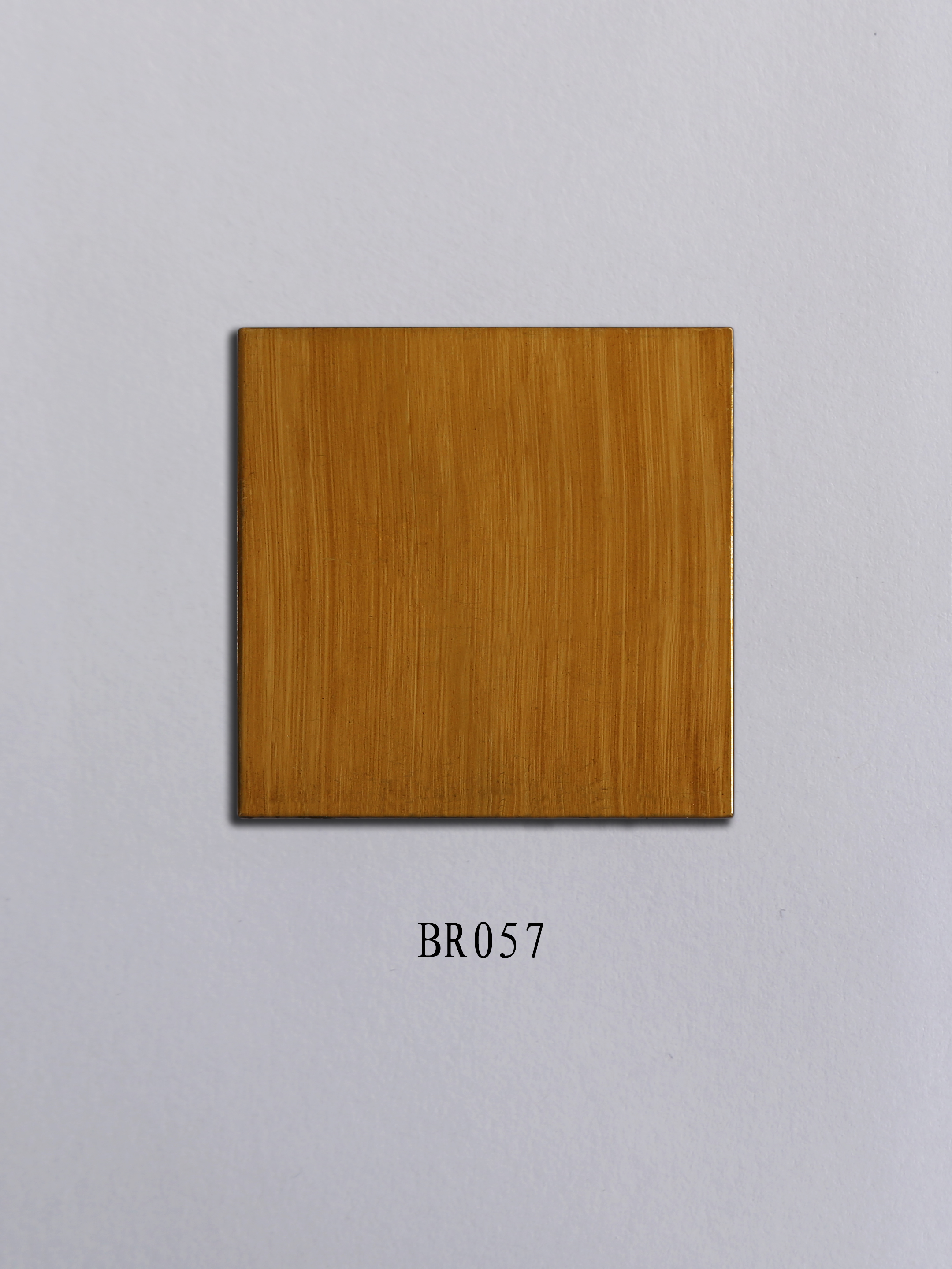 Fine polishing brass with brown very yellow