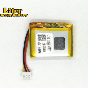 Plugue 2.5-3 P <strong>3.</strong>7 504040 mAh 1200 V Recarreg&aacute;vel LiPo battery solar Lithium Battery Li-ion polymer with PCM - Product Image 3