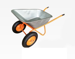 <span class=keywords><strong>Plateau</strong></span> en acier jardin <span class=keywords><strong>2</strong></span> <span class=keywords><strong>roues</strong></span> <span class=keywords><strong>brouette</strong></span> - Product Image 1