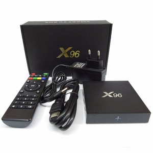 S905X X96 2G 16G Amlogic Quad Core TV Box Android 6.0 <span class=keywords><strong>a</strong></span> Plena Carga WIFI 4 K * 2 K Cuadro de Reproductor de Medios - Product Image 1