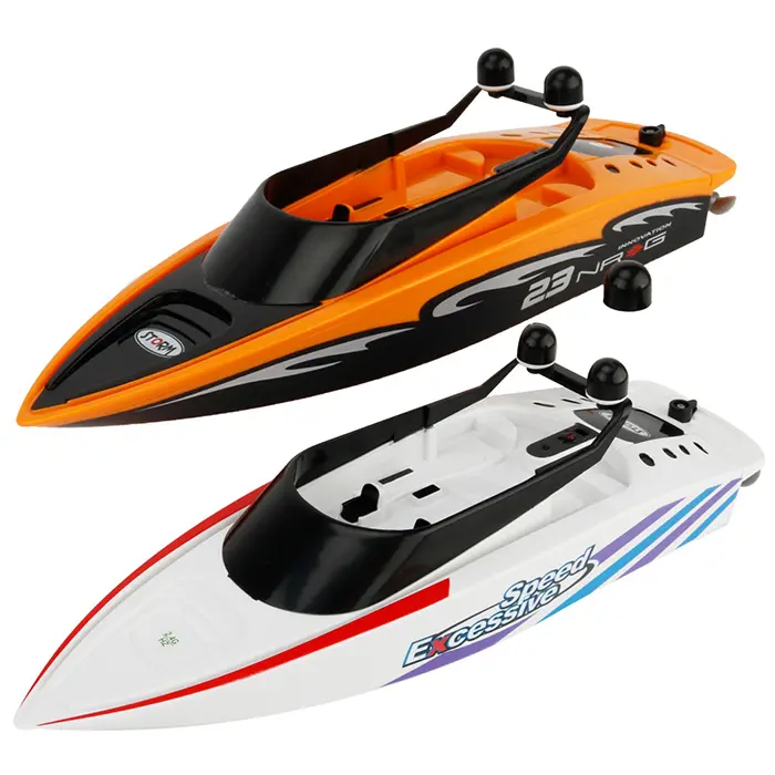 3323 RC Boat 2.4G Innovative Children Toy Water Toys 4-channel Waterproof Electric Racing Speedboat for Summer Speedboat Toys