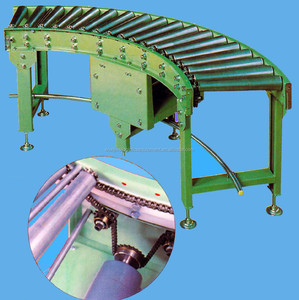 Japon Standart tek zincir sürüş kavisli makaralı konveyör KTR-S - Product Image 1