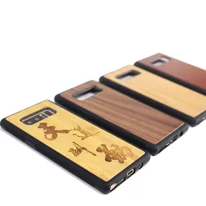 Luxury For Samsung Galaxy S10 Case Protector New Bamboo Mobile Cover For Samsung S10 Plus S10E Real Wood Case