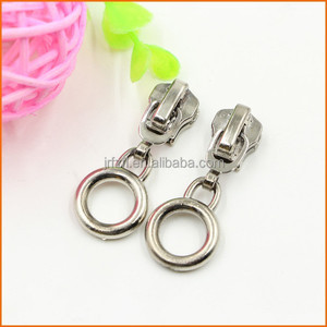 Personalizados de aleación de Zinc cable Slider tirador de la <span class=keywords><strong>cremallera</strong></span> / <span class=keywords><strong>cursor</strong></span> de la <span class=keywords><strong>cremallera</strong></span> aquí - Product Image 5