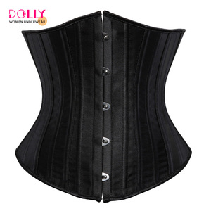 26 Steel Bone Waist Trainer Gothic Corsets and Bustiers <strong>Bodyshaper</strong> for Women - Product Image 1