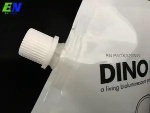 맞춤형 고품질 프로모션 식품 포장 꿀 플라스틱 밀봉 향낭 노즐 물 가방