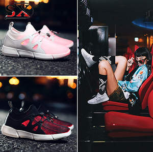 Giày tennis và giày thể thao sợi quang phát sáng LED đổi màu điều khiển từ xa bằng ứng dụng, có thể sạc lại, phát sáng năm 2018 - Product Image 4