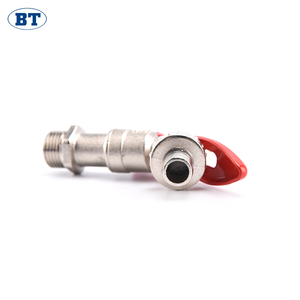 BRZ2012 Trung Quốc Giá Thấp Chrome Mạ Và Đồng Thau Chất Liệu Nhôm Bibcock Vòi Với Nhôm Khóa - Product Image 3