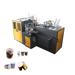 Nieuwe Ontwerp Open Cam Paper Cup Making Machine Leverancier Hoge Snelheid Papier Cup Forming Machine