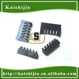 DIY SATA 15 Pin macho de crimpado conector de alimentación con tapa para cable modding