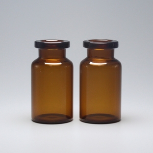Bouteilles en verre avec tubes tubulaires, pour médicaments liquide, brun, 20 ml - Product Image 6