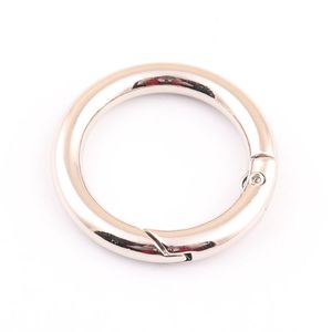 Offre Spéciale <span class=keywords><strong>1</strong></span> pouce en métal à ressort rond <span class=keywords><strong>o</strong></span> anneau pour accessoires de sac - Product Image 4