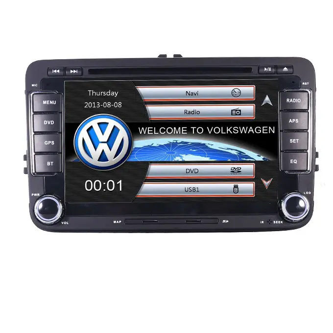 オリジナルUI rns 510 VW DVD GPSナビゲーションシステム3G BTラジオRDS USB SDステアリングホイールコントロールCanbus