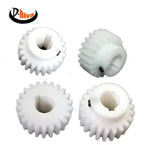 Hot Koop Oem Hoge Precisie Pu Nylon Conische Tandwielen Plastic Gear Wielen Plastic Gear Set