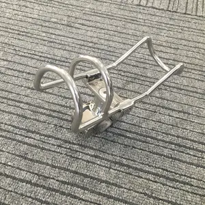 316 Stainless Steel Highly Polished Adjustable <strong>Spool</strong> Fishing Rod Pole <strong>Holder</strong> for Boat Lake &amp; River Use - Product Image 3