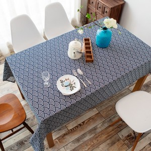 DaiRui, mantel de rejilla a cuadros impermeable con estampado Digital de algodón y lino de alta calidad para decoración del hogar - Product Image 6