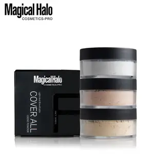 Magical Halo Cosmetic Water proof 3 Farben Glattes loses Pulver mit Puff