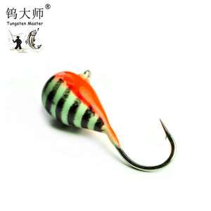 20년 경력 공장에서 공급하는 다양한 텅스텐 소재 아이스 지그, 얼음낚시용 텅스텐 낚시 액세서리 - Product Image 4
