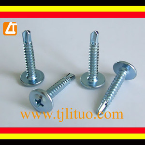 k-clath tornillos autoperforantes 4.2x13 TORNILLO CABEZA TANQUE CON MECHA PUNTA AGUJA - Product Image 3