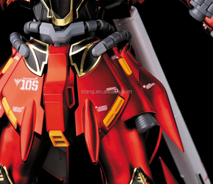 ฟิกเกอร์แอ็คชั่น Ban-dai Hobby MSN-06S <span class=keywords><strong>Sinanju</strong></span> Ver.KA สีไทเทเนียม Ban-dai MG - Product Image 5