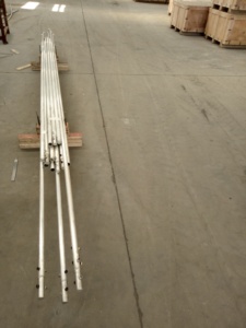 Twistlock <strong>Container</strong> <strong>Lashing</strong> Equipment Operating <strong>Rod</strong> Aluminum Twist Lock Telescopic Tube - Product Image 5
