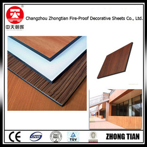 Tấm Laminate Áp Suất Cao Chống Cháy Thân Thiện Với Môi Trường Tấm Nhỏ Gọn <span class=keywords><strong>Hpl</strong></span> Bên Ngoài Cho Tấm Ốp Tường Bên Ngoài - Product Image 3