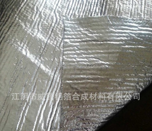 Exhaust Shaft <strong>Heat</strong> <strong>Insulation</strong> Ceramic <strong>Fiberglass</strong> 3mm with Aluminum Foil - Product Image 4