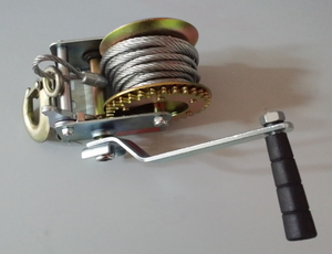 <strong>Reversible</strong> lifting <strong>hand</strong> mini <strong>hand</strong> crank anchor <strong>winch</strong> QIAN LI galvanized carbon steel for boat - Product Image 3