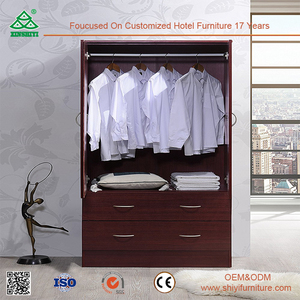 Grand Espace De Rangement Garde-Robe Vêtements, Mur solide Garde-Robe, debout Armoire - Product Image 4